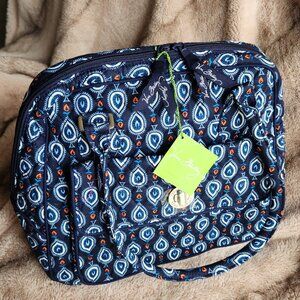 Vera Bradley NWT Turnlock Satchel Marrakesh Motifs